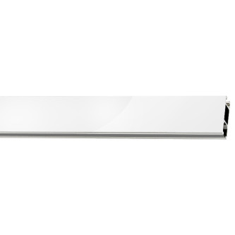 Galerie dubla Modern suport 15 cm alb lucios