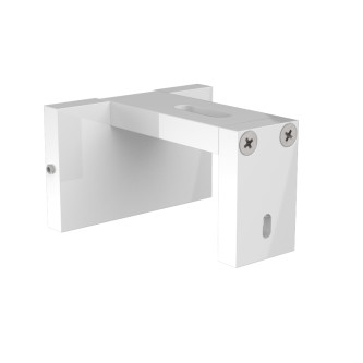 Galerie simpla Logo suport 9 cm alb lucios