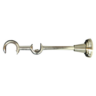 Galerie dubla Swing teava si profil inox 25mm