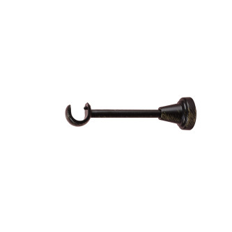 Galerie simpla Corso negru antichizat 19mm