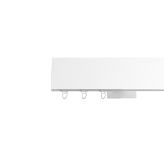 Galerie simpla capacel suport 21 cm alb lucios