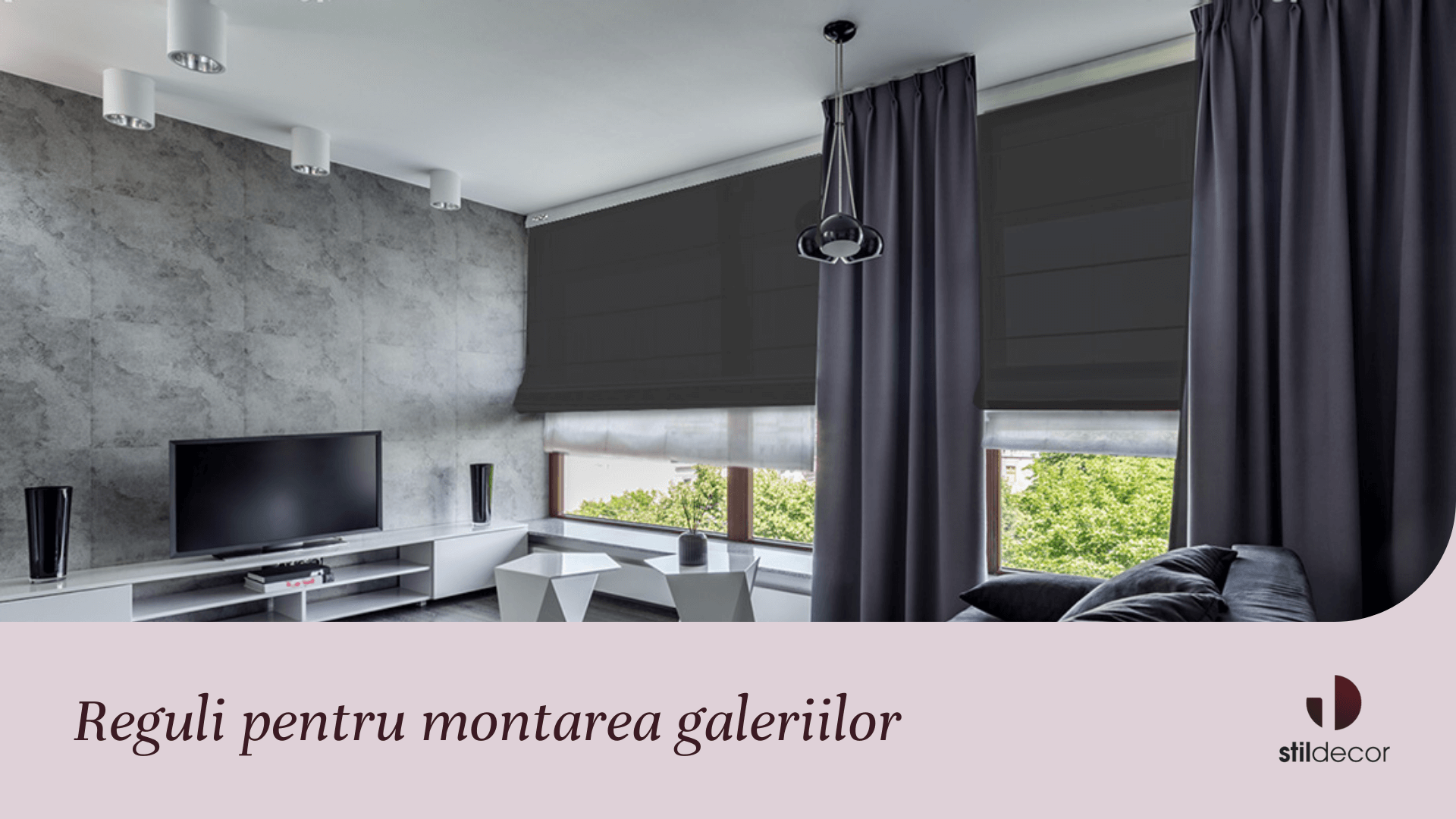reguli montat galerie metalica